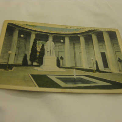 101. McKinley Statue and Memorial, Niles, Ohio.