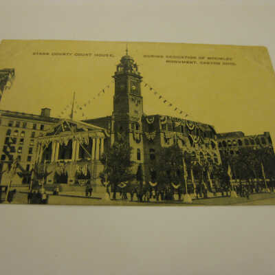Stark County Court House, During Dedication of McKinley Monument. Canton, Ohio.
