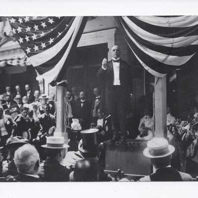 President McKinley Accepting the Nomination for the Second Term July 12, 1900 Blank DD