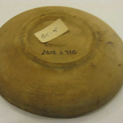Weller Plate with image of McKinley on it
