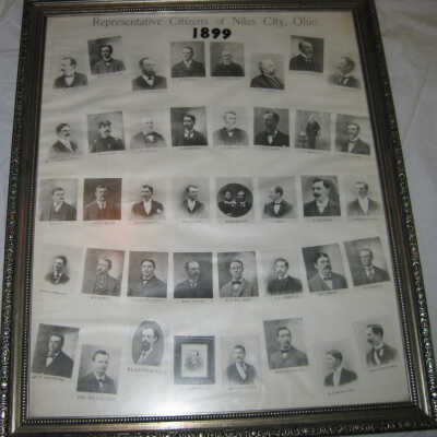 Collection of photographs of citizens of Niles, Ohio.