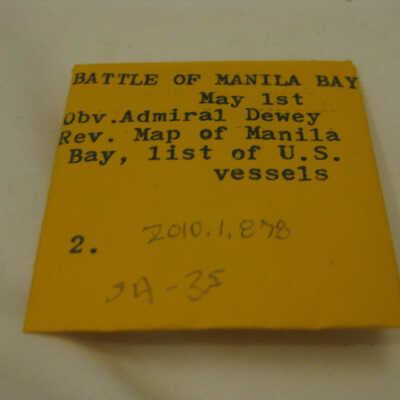 50th Anniversary Spanish American War, Battle of Manila Bay Coin