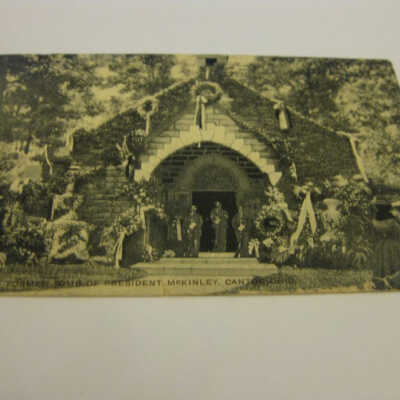 Former Tomb of President McKinley, Canton, Ohio Postcard