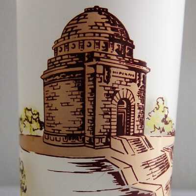 National McKinley Memorial glass