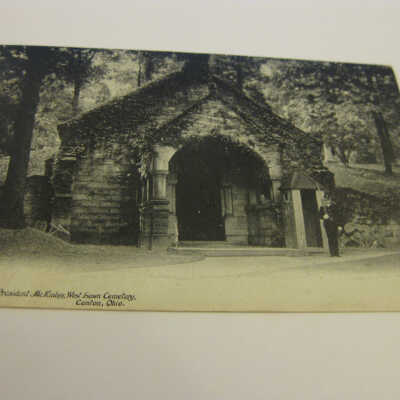 Tomb of President McKinley, West Lawn Cemetery, Canton, Ohio Postcard