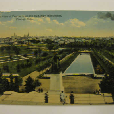 A Bird's Eye View of Canton, from the McKinley Monument, Canton, Ohio
