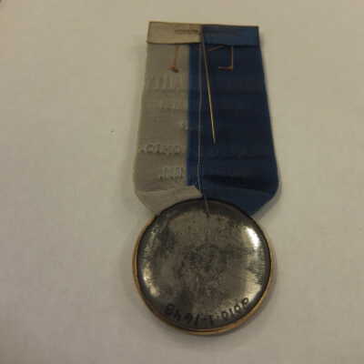 McKinley and Roosevelt pin: "Shenandoah Valley Ex-Confederates Canton, Ohio October 9, 1896"