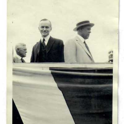 Vice President Calvin Coolidge.