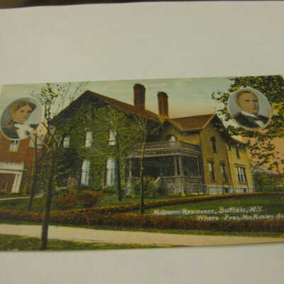 Milburn Residence, Delaware Avenue, Buffalo, NY, Where President McKinley died September 14th, 1901.