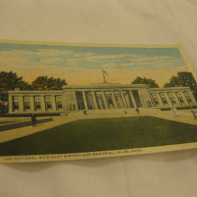 Postcard of The McKinley Memorial, Niles, Ohio
