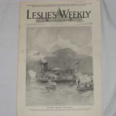 Leslie's Weekly Illustrated, Vol. LXXXVII No. 2249, "Another Triumph for Hobson."