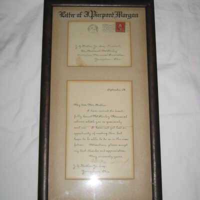 Letter from Morgan to Butler