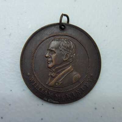 William McKinley brass medal