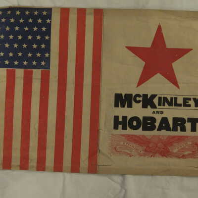 McKinley Hobart flag campaign poster