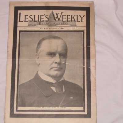 Leslie's Weekly Illustrated, Vol. XCIII, "'God's Will, Not Ours, Be Done!'."