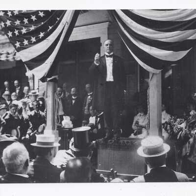 President McKinley Accepting the Nomination for the Second Term July 12, 1900 Blank CC