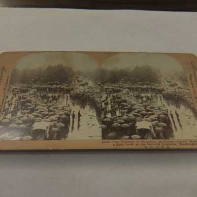 The Funeral of President McKinely--Crowd Waiting for a Last Look at the Beloved Remains, Washtington, D.C., U.S.A.