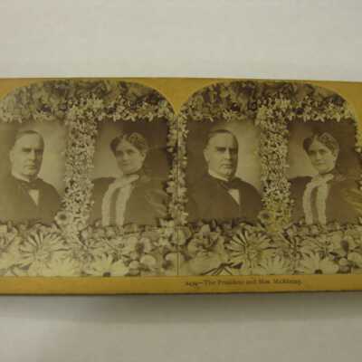 The President and Mrs. McKinley