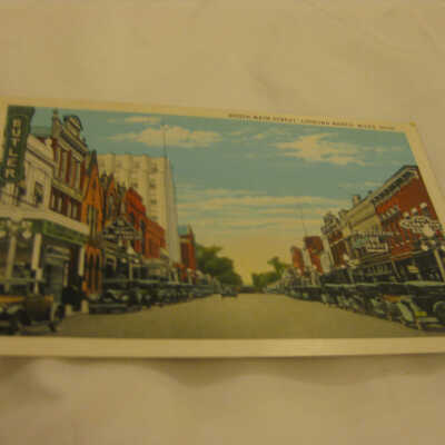 Postcard of South Main Street, Niles, Ohio