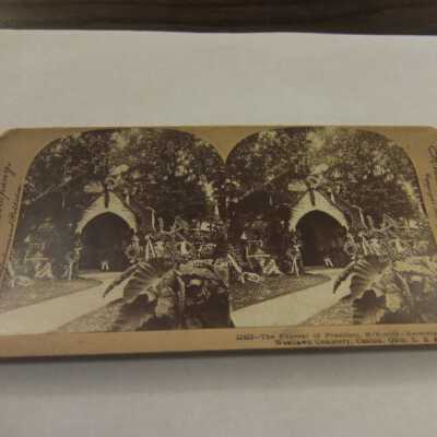 The Funeral of President McKinley--Receiving Vault in Westlawn Cemetery, Canton, Ohio U.S.A