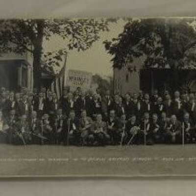 Mahoning Valley McKinley Club attending the Dedication of the McKinley Birthplace Memorial in Niles, Ohio