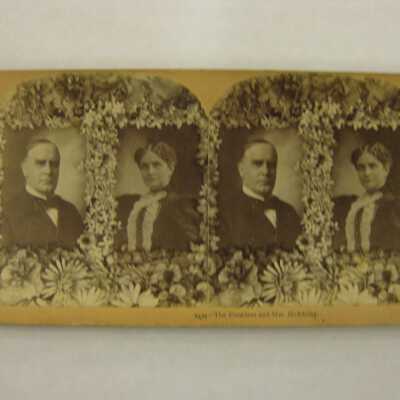 2474- The President and Mrs. McKinley