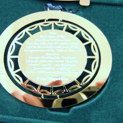 1992 White House Historical Association ornament
