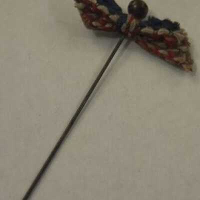 Red, White, & Blue Bow Pin
