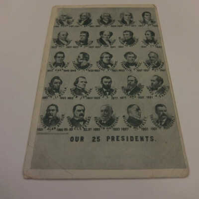 Our 25 Presidents