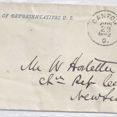 Mr. [W. Horlelta] Envelope
