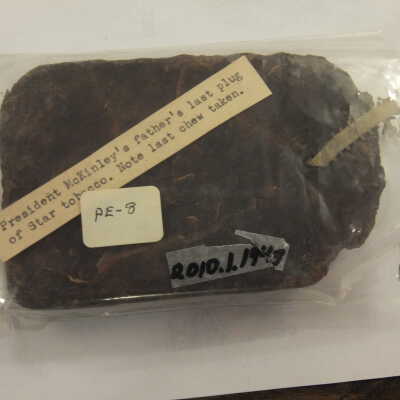 William McKinley Sr.'s LAst Plug of Star Tobacco.