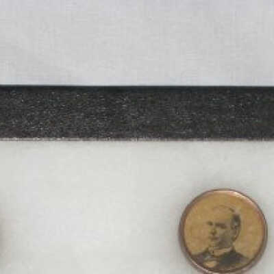 Two McKinley Lapel studs