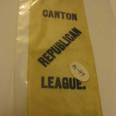 Canton Republican League Ribbon