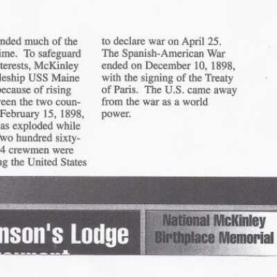 Copy of news article about the Maine.