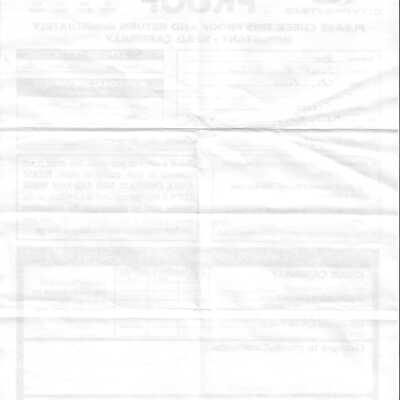 City Printing Proof