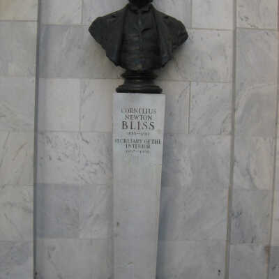 Cornelius Newton Bliss bust