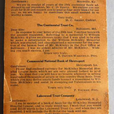 Seals for the McKinley Memorial Hospital League