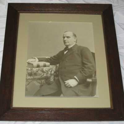 Engraving of McKinley