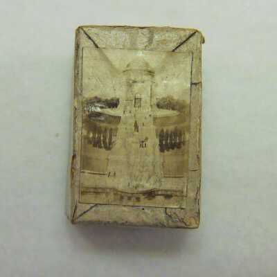 McKinley Monument Granite Artifact Storage Box.