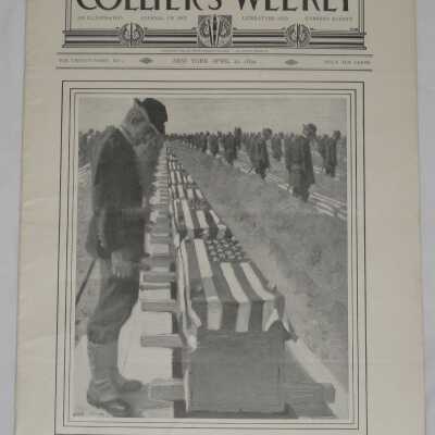 Collier's Weekly, vol. 23 No. 3, The Bivouac of the Dead.