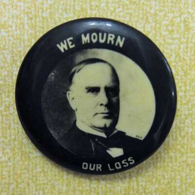 McKinley We Mourn Our Loss button