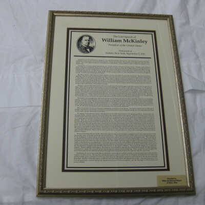 McKinley's Last Speech