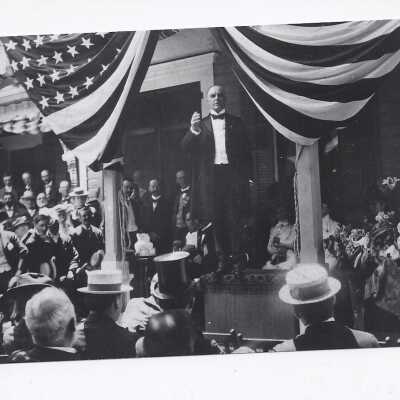 President McKinley Accepting the Nomination for the Second Term July 12, 1900 Blank I