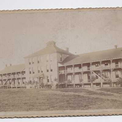 Hospital at Fort Riley, Kansas.
