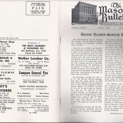 The Masonic Bulletin