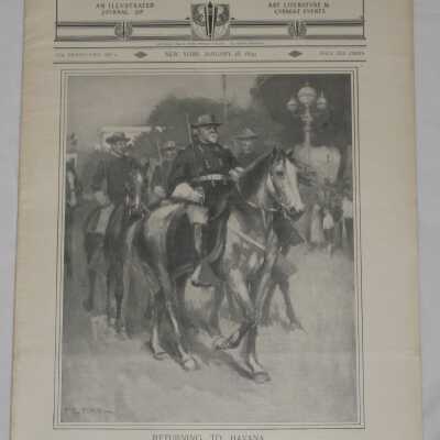 Collier's Weekly, vol. 22 No. 17, Returning to Havana