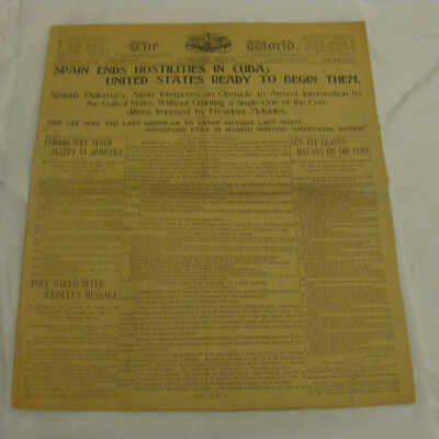 The World newspaper reporting on progress in Cuba