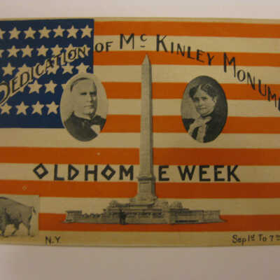 Dedication of McKinley Monument, Old Home Week, September 1 to 7, 1907.