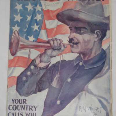 Leslie's Weekly Illustrated, Vol. LXXXVI No. 2233, "Your Country Calls You."