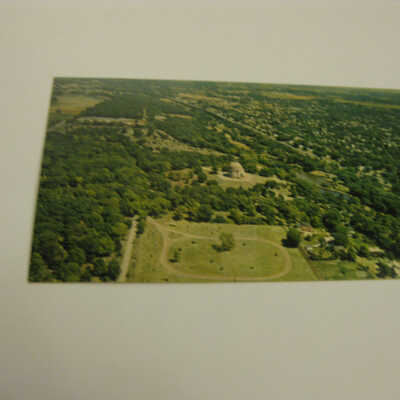Aerial View of the McKinley Memorial and Parks, Canton, Ohio.